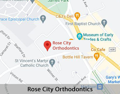 Map image for Invisalign in Madison, NJ